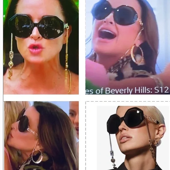 VERSACE FROM THE RUNWAY COLLECTION, WHITE GEOMETRIC  display picture 3